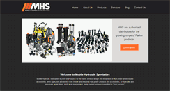 Desktop Screenshot of mobilehydraulics.com.au